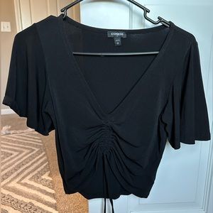 Express cropped blouse